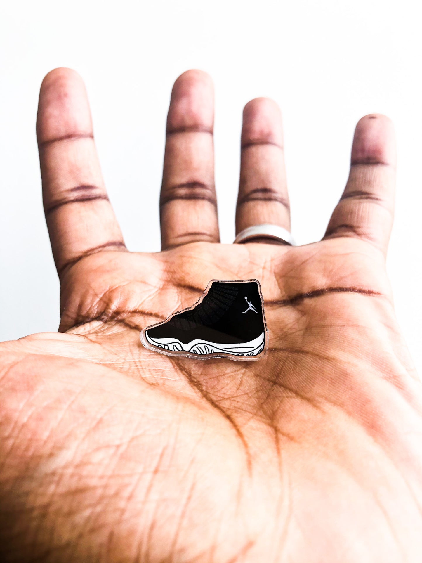 Black 11s - Limited Illustration Pin