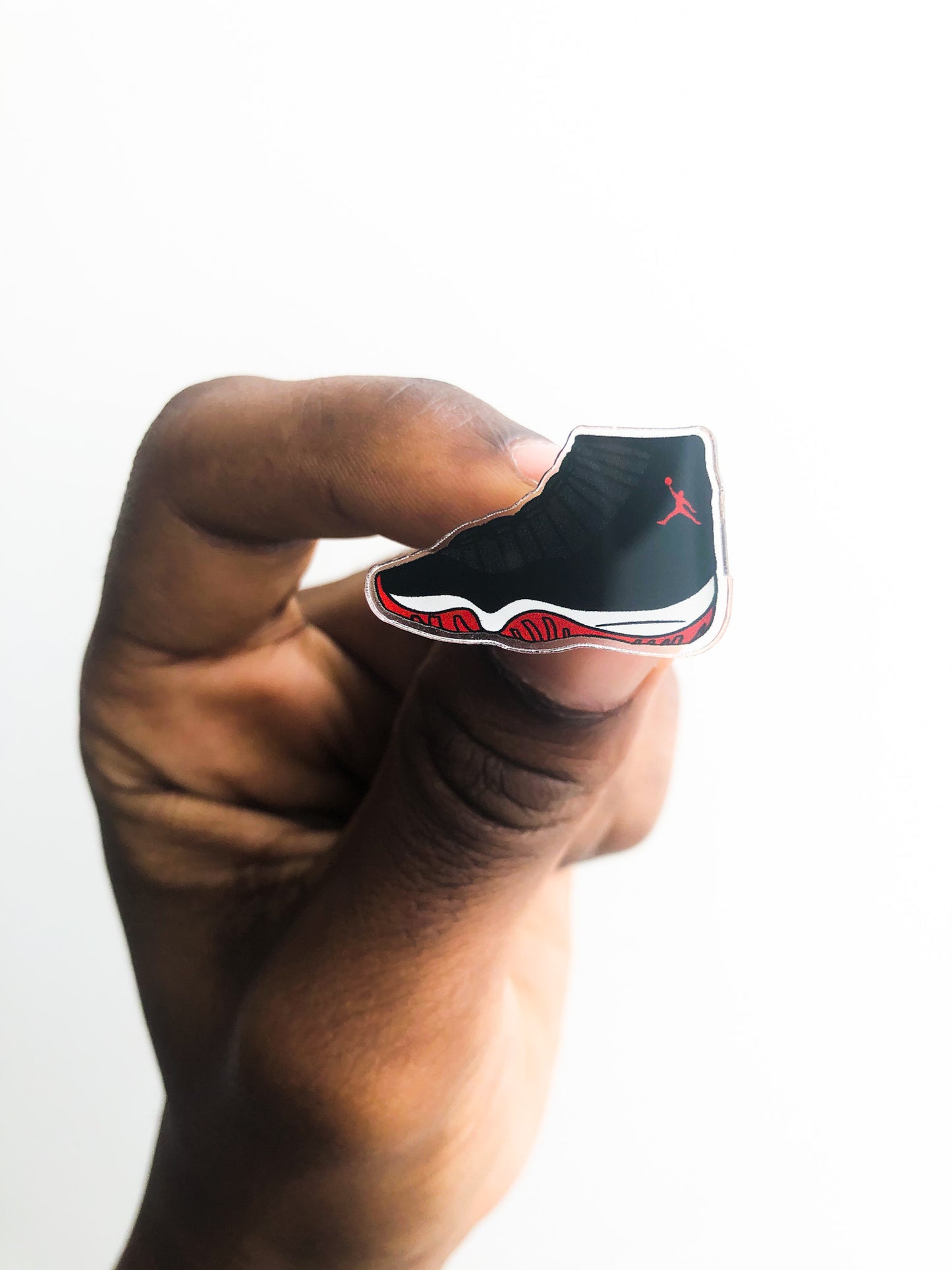 Red 11s - Limited Illustration Pin